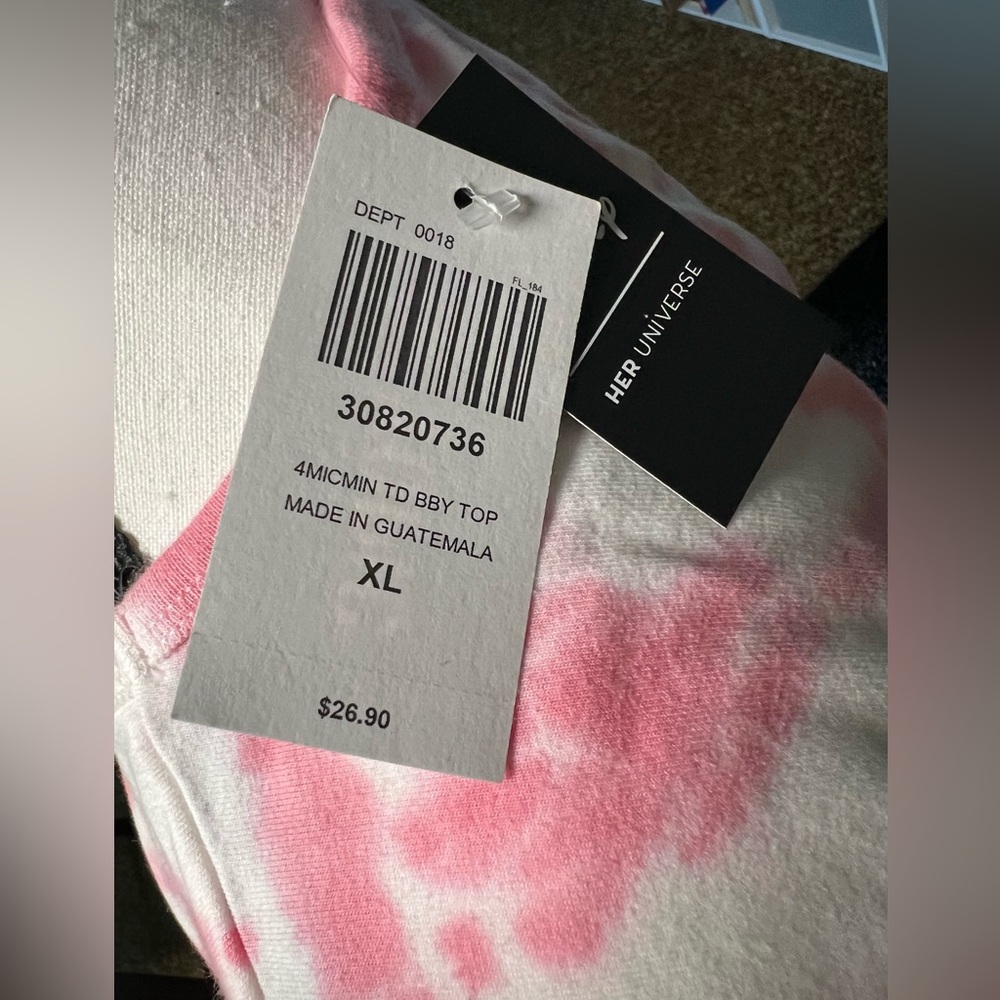 Disney Mickey And Minnie Tie dye short sleeve T-shirt - Picture 6 of 6